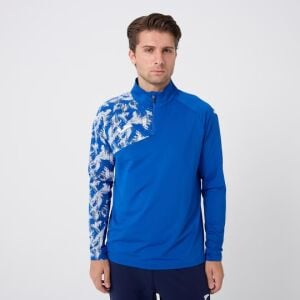 Joma Premium Mavi Antrenman Sweatshirt Yarım Fermuar 9212328