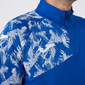 Joma Premium Mavi Antrenman Sweatshirt Yarım Fermuar 9212328